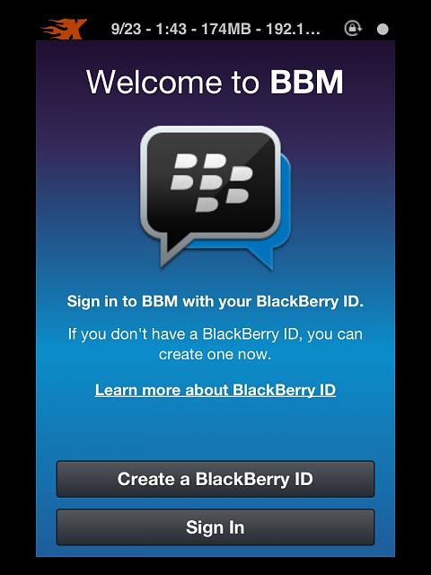 How to get Black Berry Messenger on iPhone and iPad